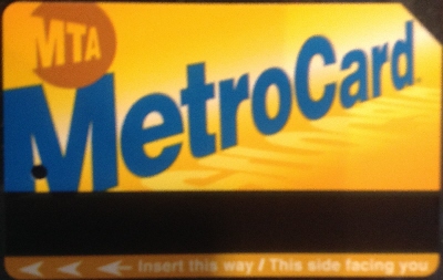 [New York]New York has its stored value Metrocard ticket. It can be used on the Subway with a standard flat fare, everywhere, on the PATH (see description later), and also on the two Airport systems. as well as on the MTA bus network.
It is not valid on the Long Island Railroad nor Metro North but Metrocards can be added to their tperiod tickets (and some other tickets)
Metrocard is not valid on New Jersey transit systems.
Rhe MTA want to replace this relatively low tech approach with something far more complicated such as London's Oyster-card with a view to increasing fare yield. Fun whilst it lasts.  Photo by Ian Brown for Railfuture
