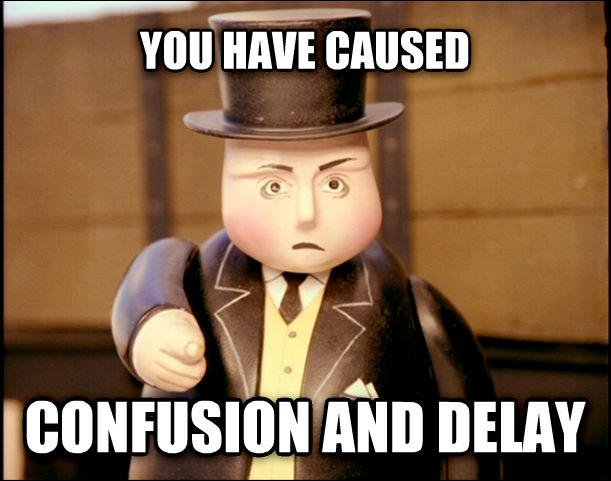 No real railway works without the Fat Controller. Image by Wikipedia
