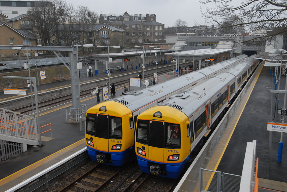 TfL's London Overground.  Photo by TfL.