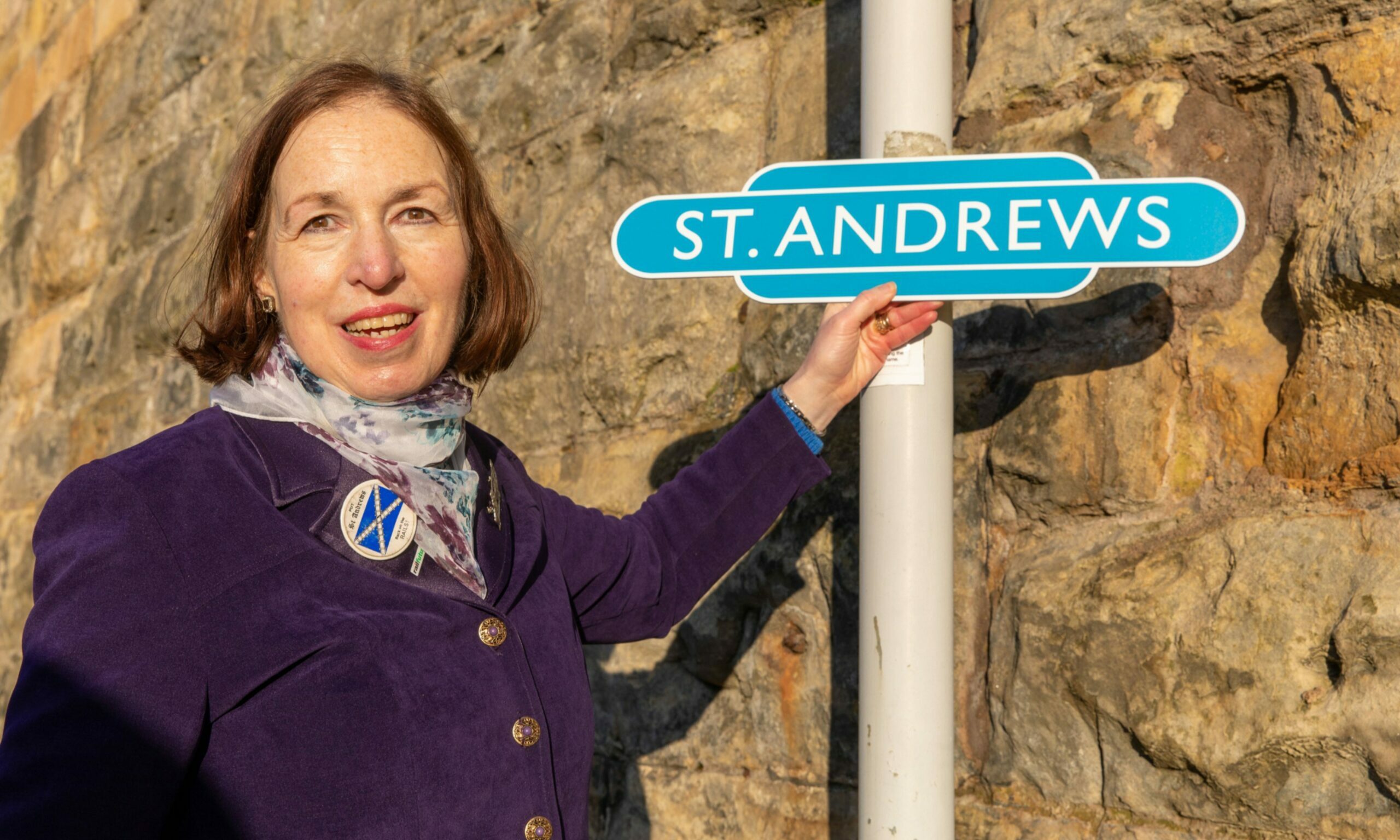 Jane Ann Liston, Secretary of Railfuture Scotland, presented virtually at the national AGM held in Bristol in 2022 for the St. Andrews reopening campaign.