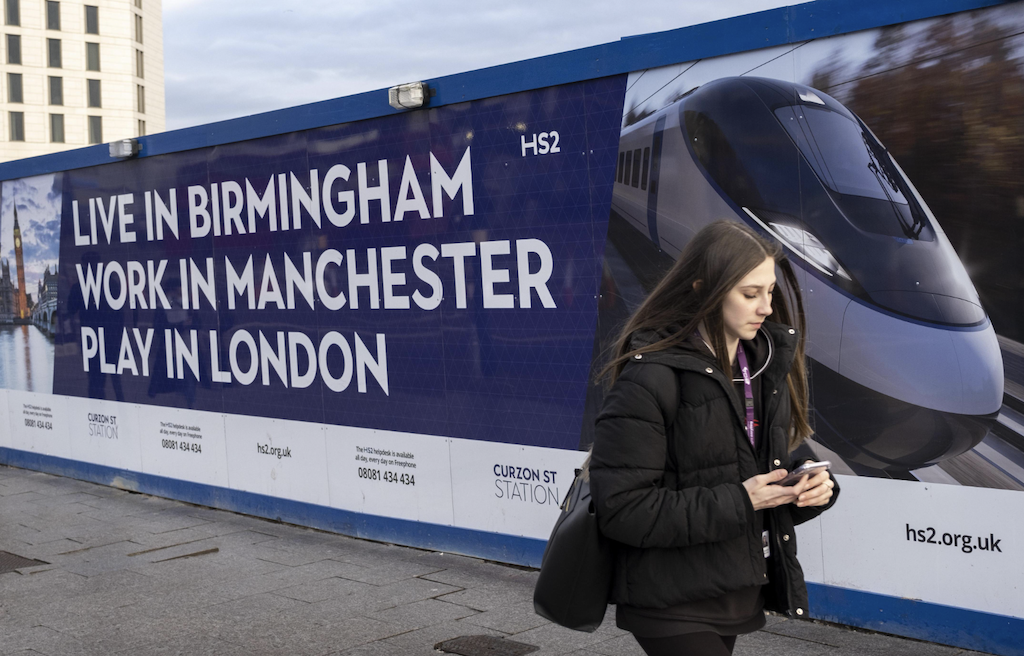 Poster at Curzon Street.  Photo by Interchange