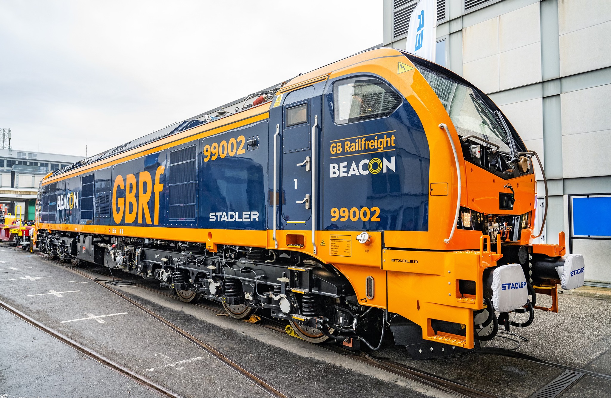 The Class 99. Fabulous.  Photo by author.