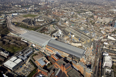 St Pancras aerial